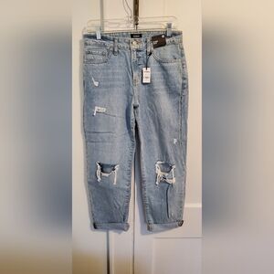 Express Boyfriend Midrise Jeans